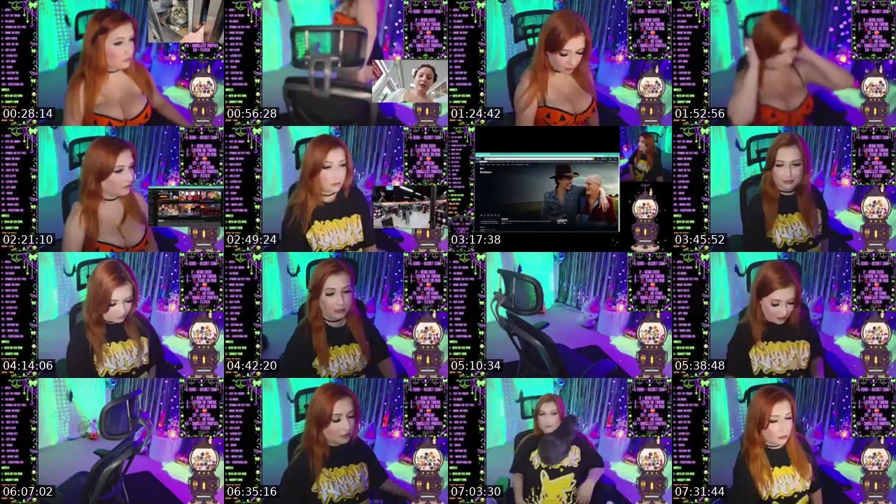 Contact-sheet preview of PeachyJade's Kick recording