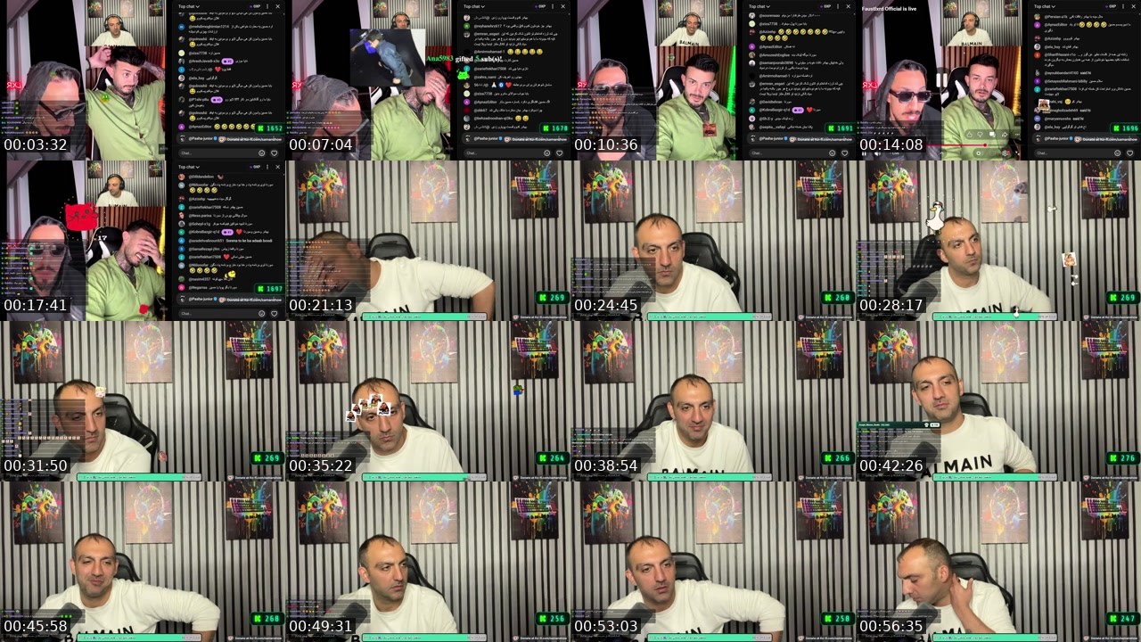 Contact-sheet preview of samanshow's Kick recording