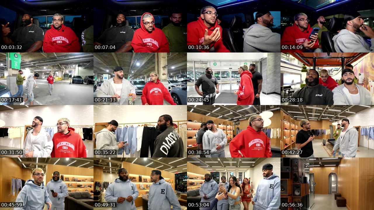 Contact-sheet preview of n3on's Kick recording