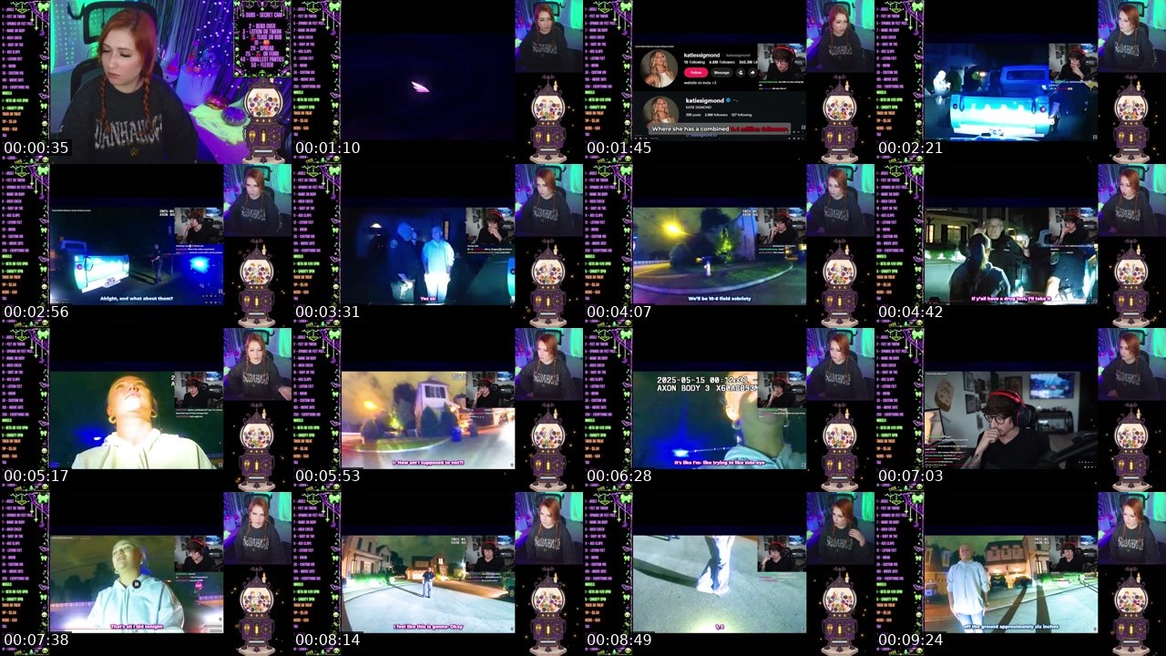 Contact-sheet preview of PeachyJade's Kick recording