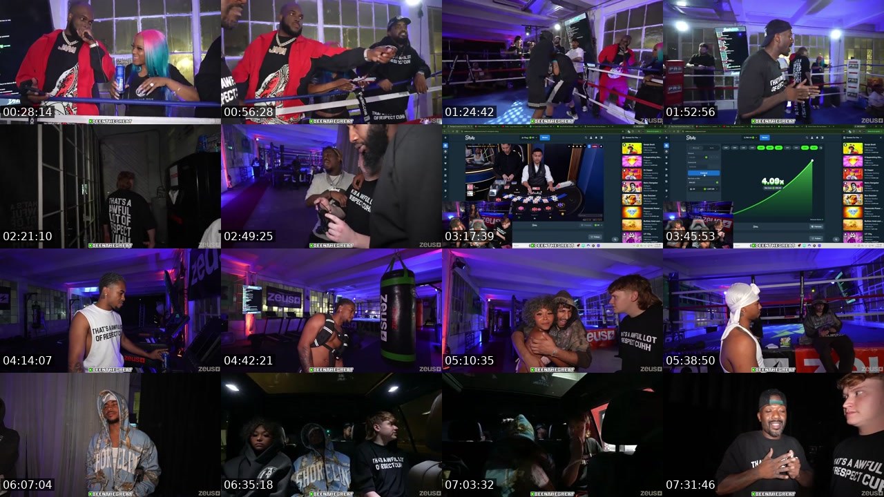 Contact-sheet preview of DeenTheGreat's Kick recording
