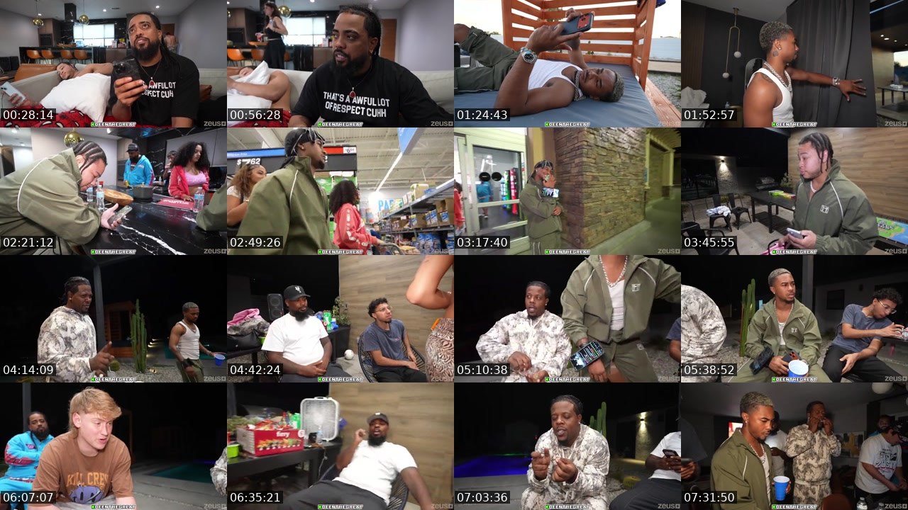 Contact-sheet preview of DeenTheGreat's Kick recording