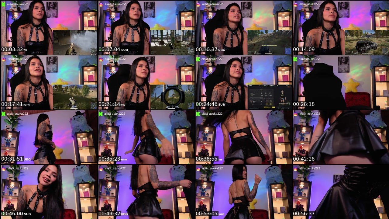 Contact-sheet preview of alaia_asuka222's Kick recording