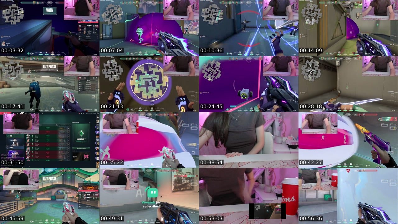 Contact-sheet preview of badibunni's Kick recording