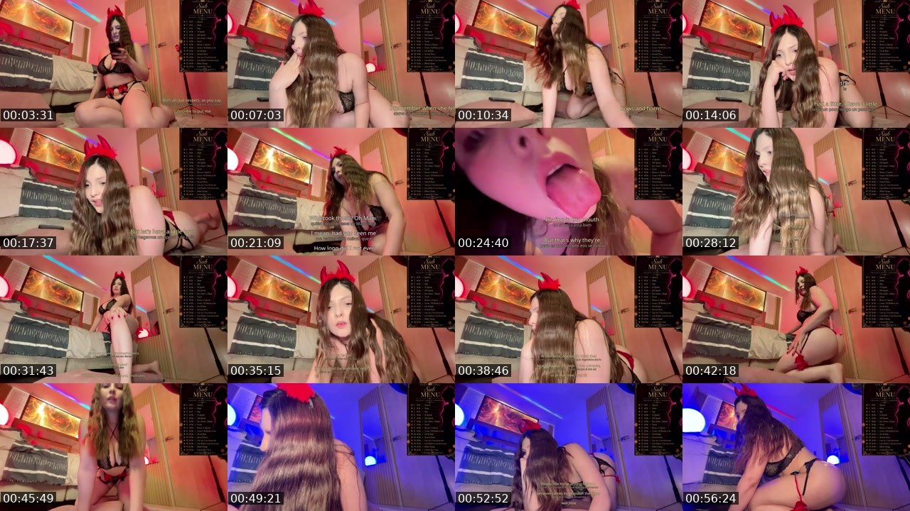 Contact-sheet preview of PrincessSweet's Kick recording