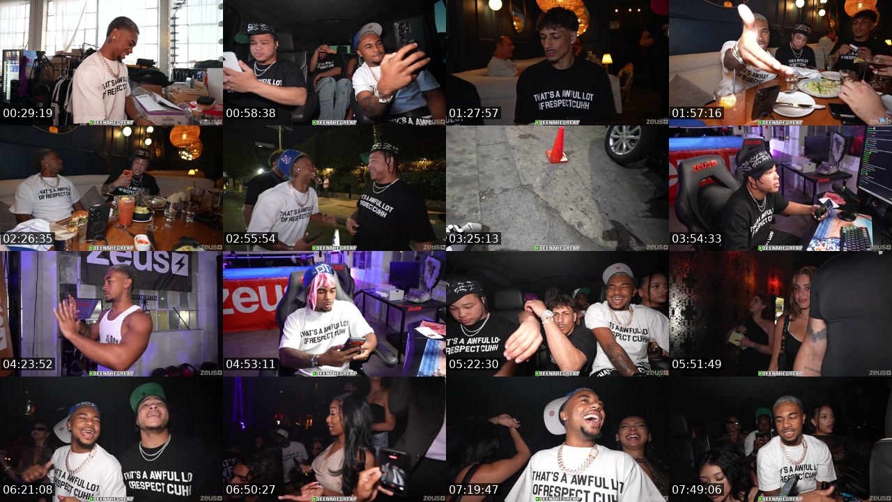 Contact-sheet preview of DeenTheGreat's Kick recording