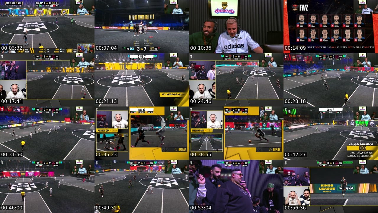 Contact-sheet preview of Absi's Kick recording