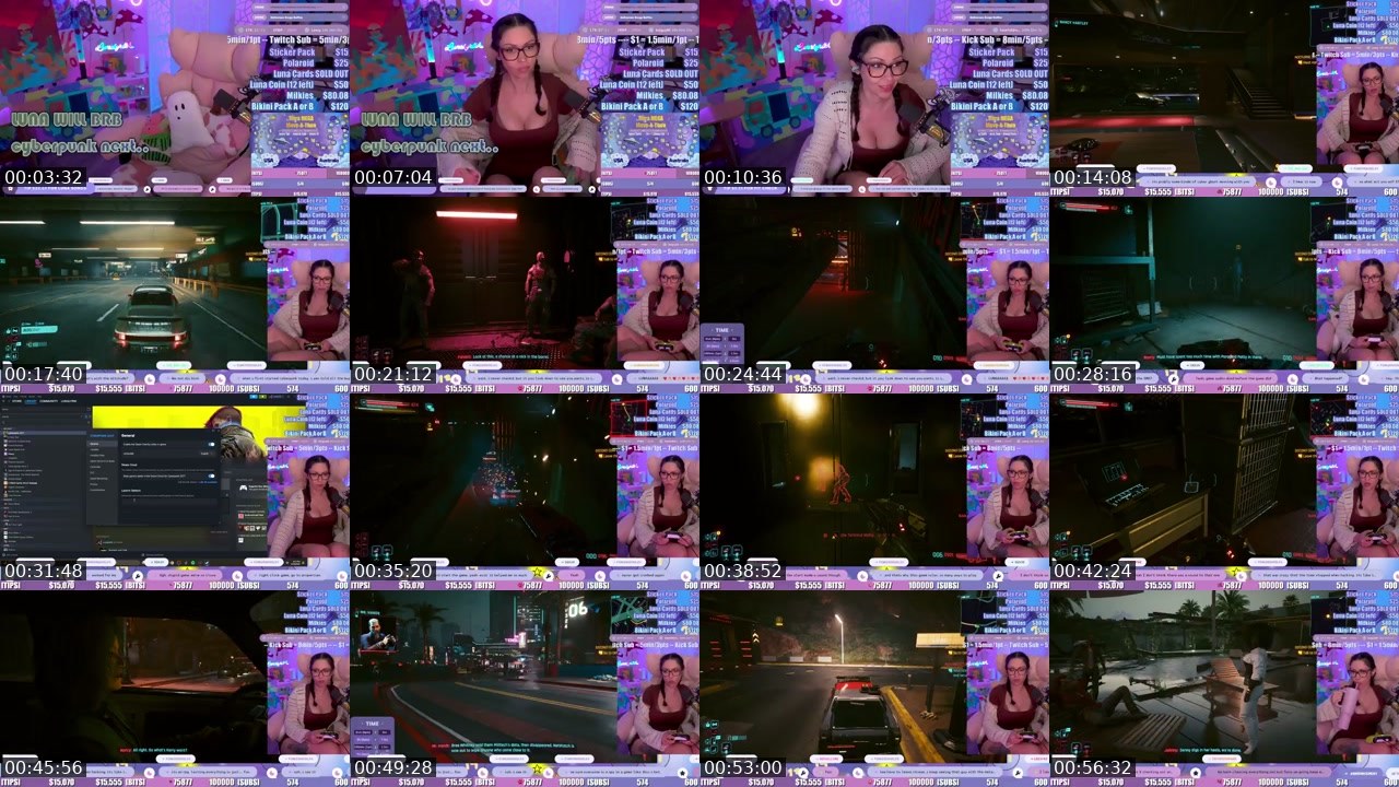 Contact-sheet preview of lunalyrik's Kick recording