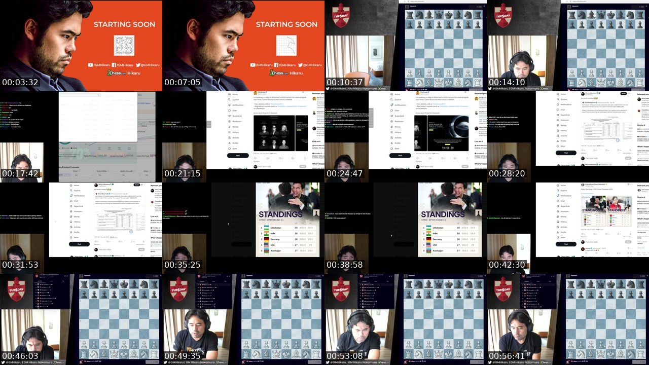 Contact-sheet preview of GMHikaru's Kick recording