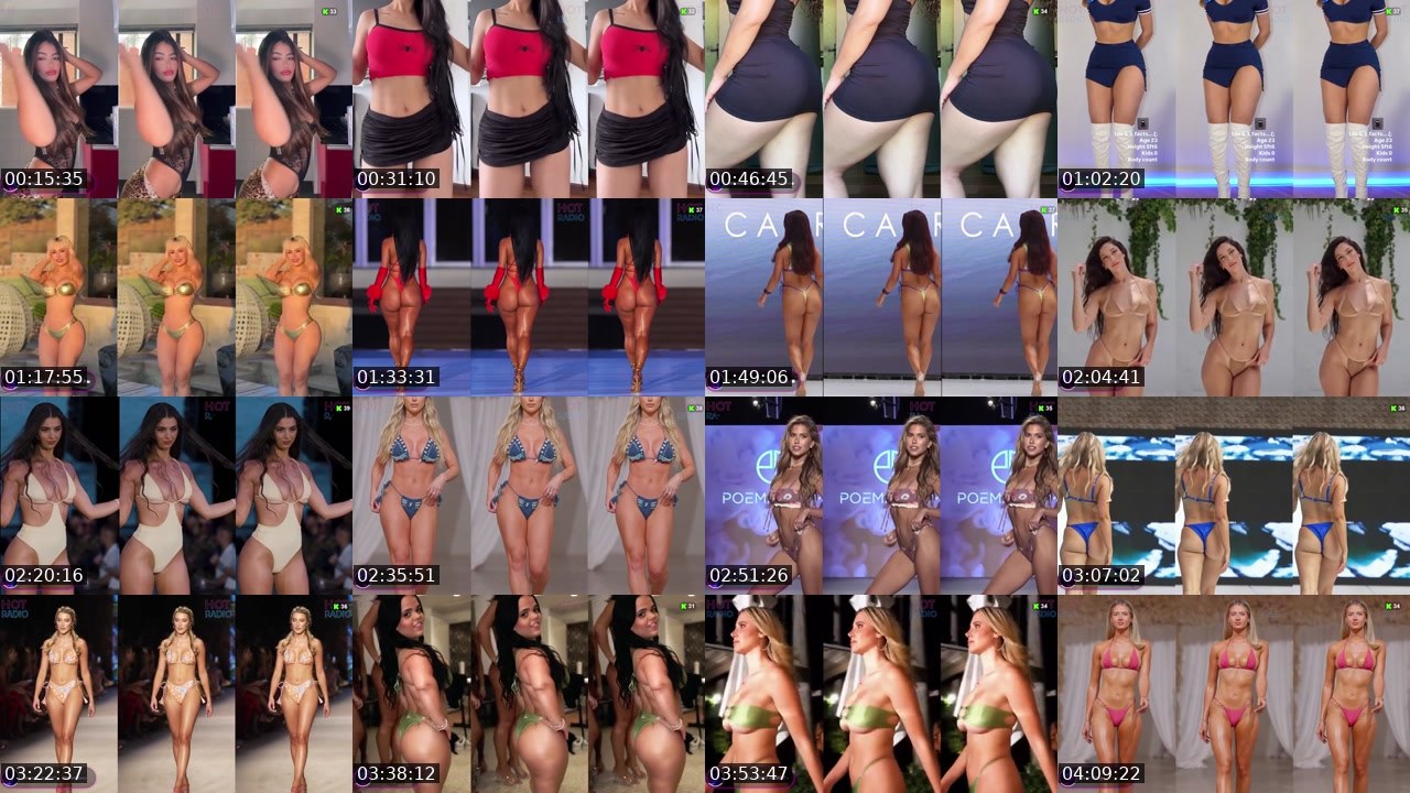 Contact-sheet preview of HotRadio's Kick recording