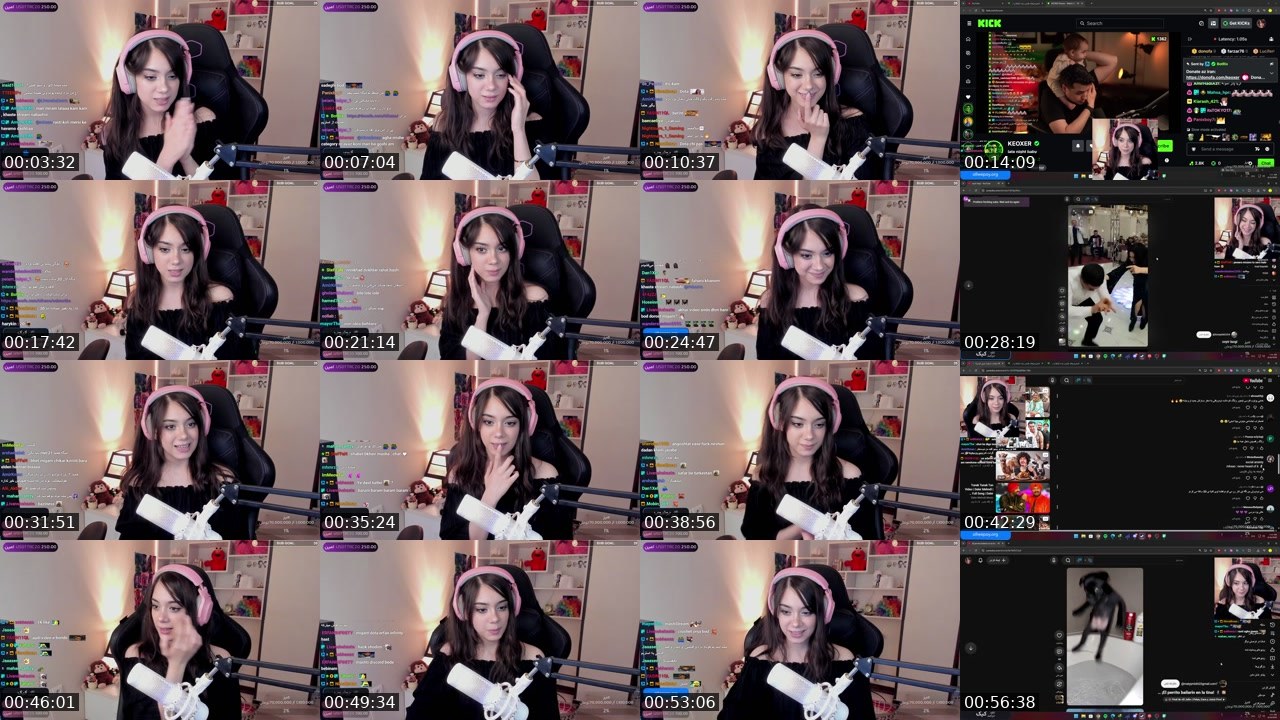 Contact-sheet preview of Mhsao's Kick recording