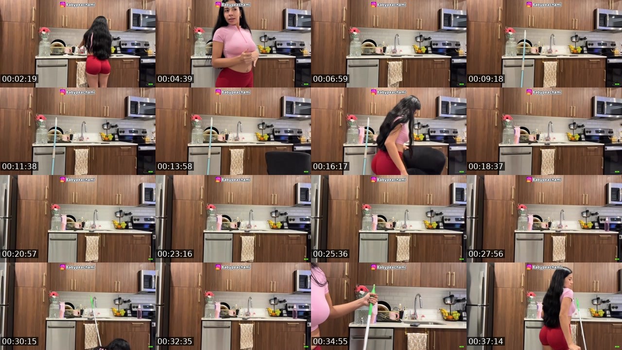 Contact-sheet preview of Babypeachami's Kick recording