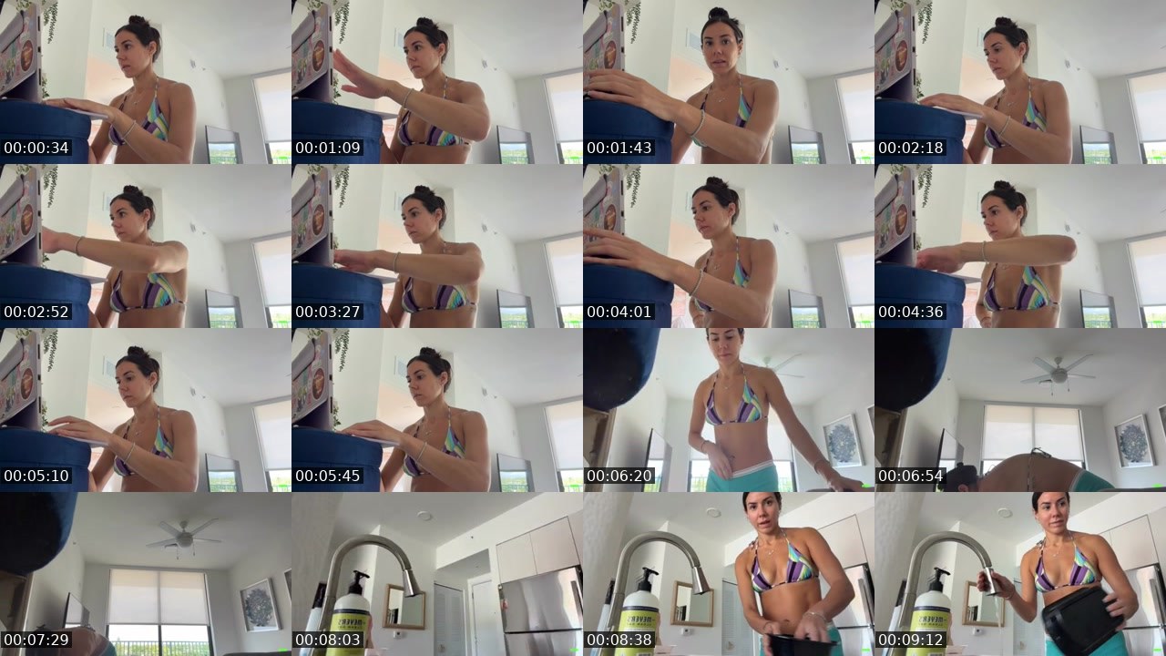 Contact-sheet preview of afitfreak's Kick recording