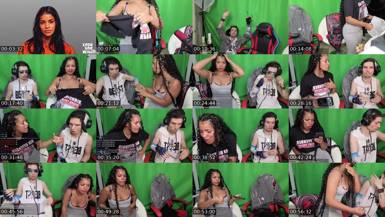 Contact-sheet preview of Xenathewitch's Kick recording