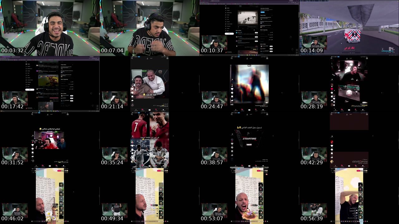 Contact-sheet preview of Absi's Kick recording