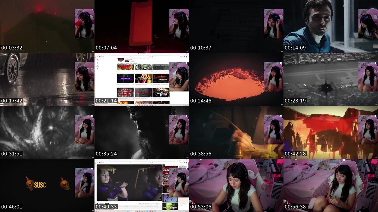 Contact-sheet preview of LaiMun's Kick recording