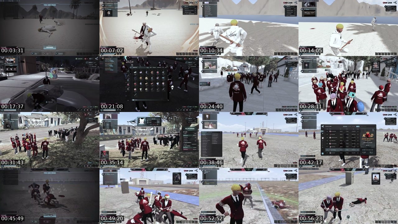 Contact-sheet preview of Senxlhai's Kick recording