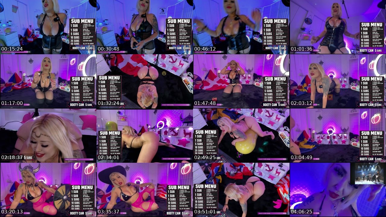 Contact-sheet preview of ladigabster's Kick recording