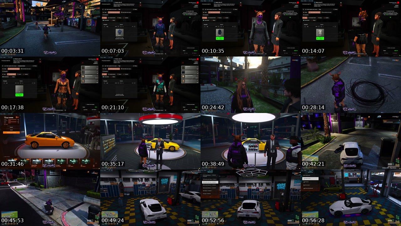 Contact-sheet preview of SrtaVodka's Kick recording