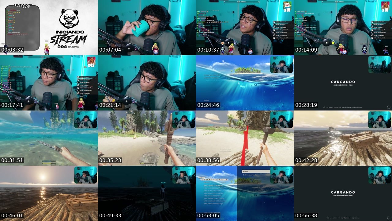 Contact-sheet preview of xKiphu's Kick recording