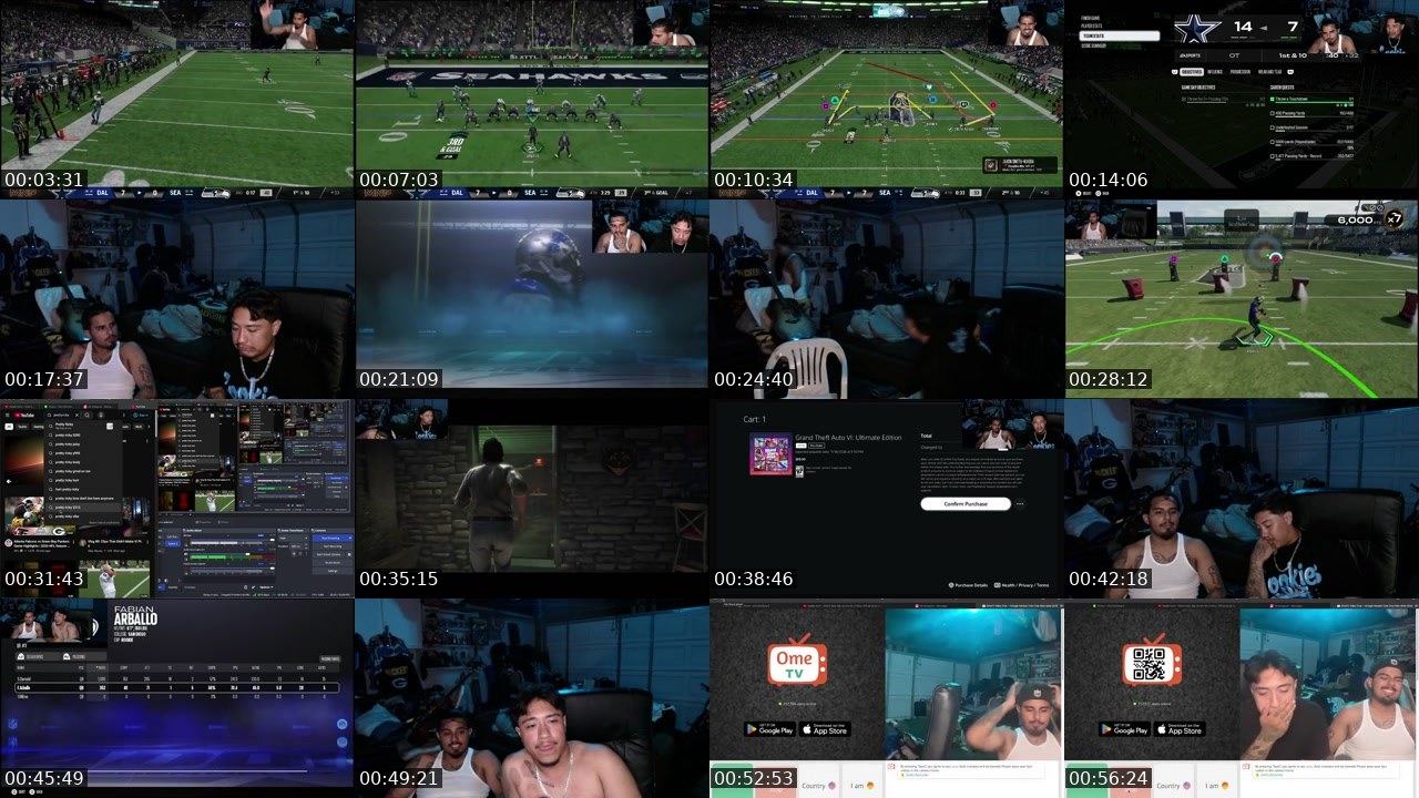 Contact-sheet preview of HEFBoyz's Kick recording