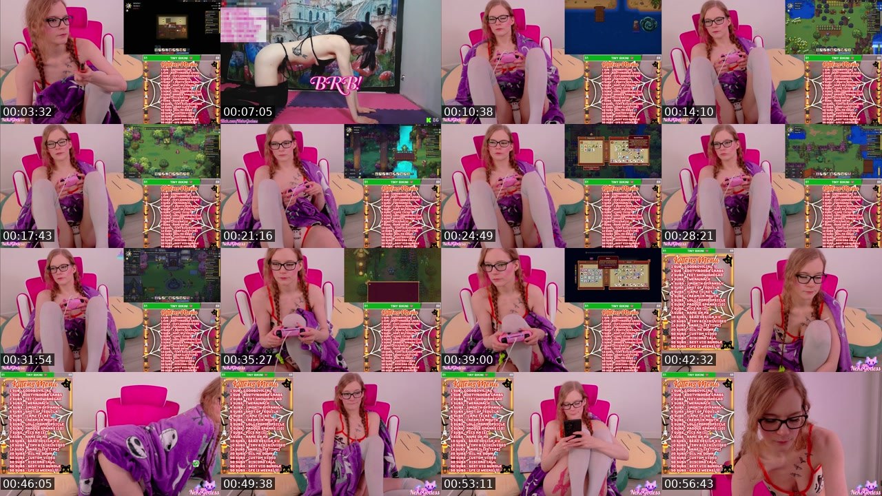 Contact-sheet preview of NekoGodess's Kick recording
