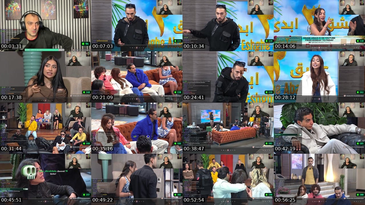 Contact-sheet preview of samanshow's Kick recording