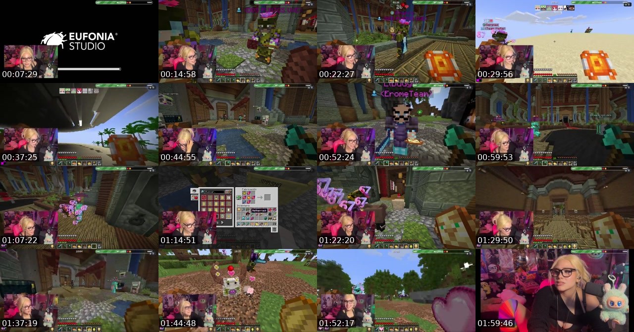 Contact-sheet preview of ItsPennyGG's Kick recording