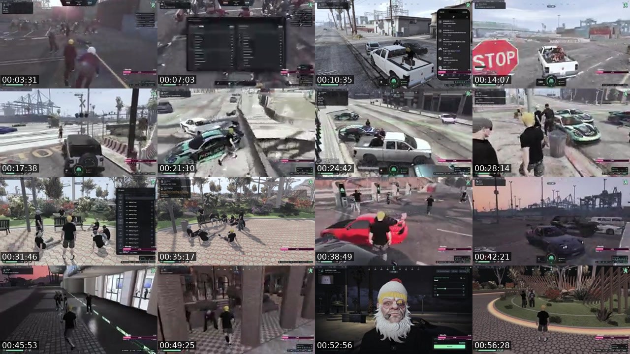 Contact-sheet preview of Senxlhai's Kick recording