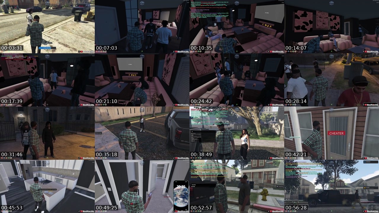 Contact-sheet preview of UncMarsh's Kick recording