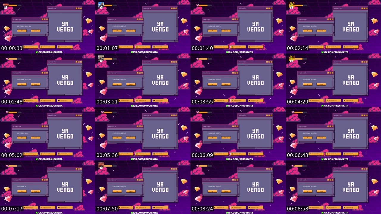 Contact-sheet preview of PauChikita's Kick recording