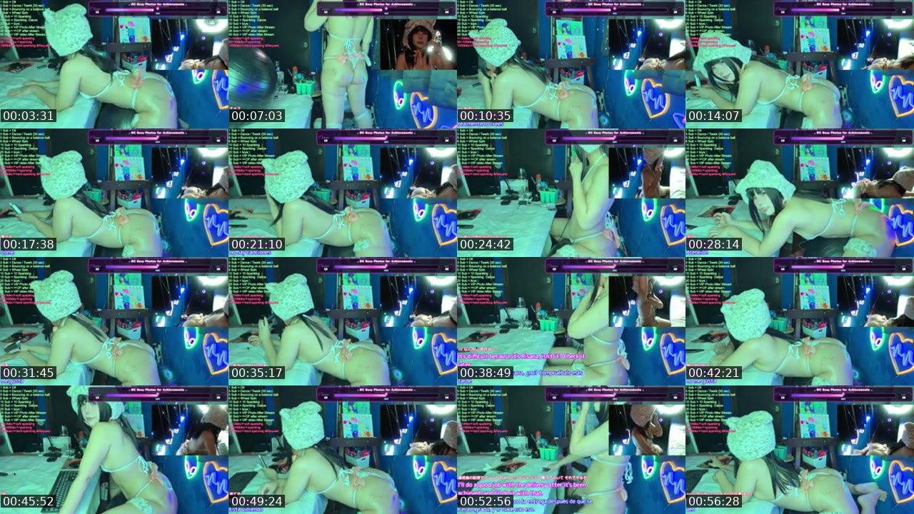 Contact-sheet preview of nekomakaguya's Kick recording