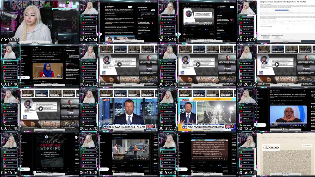 Contact-sheet preview of Sevvy_Luv's Kick recording