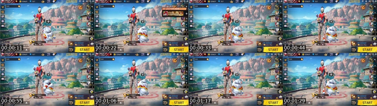 Contact-sheet preview of ONESHOTINDIA's Kick recording