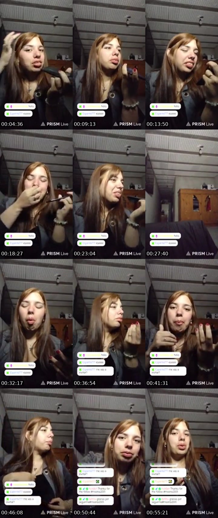 Contact-sheet preview of Camiidaianaa's Kick recording