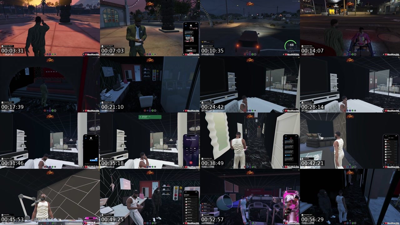 Contact-sheet preview of UncMarsh's Kick recording