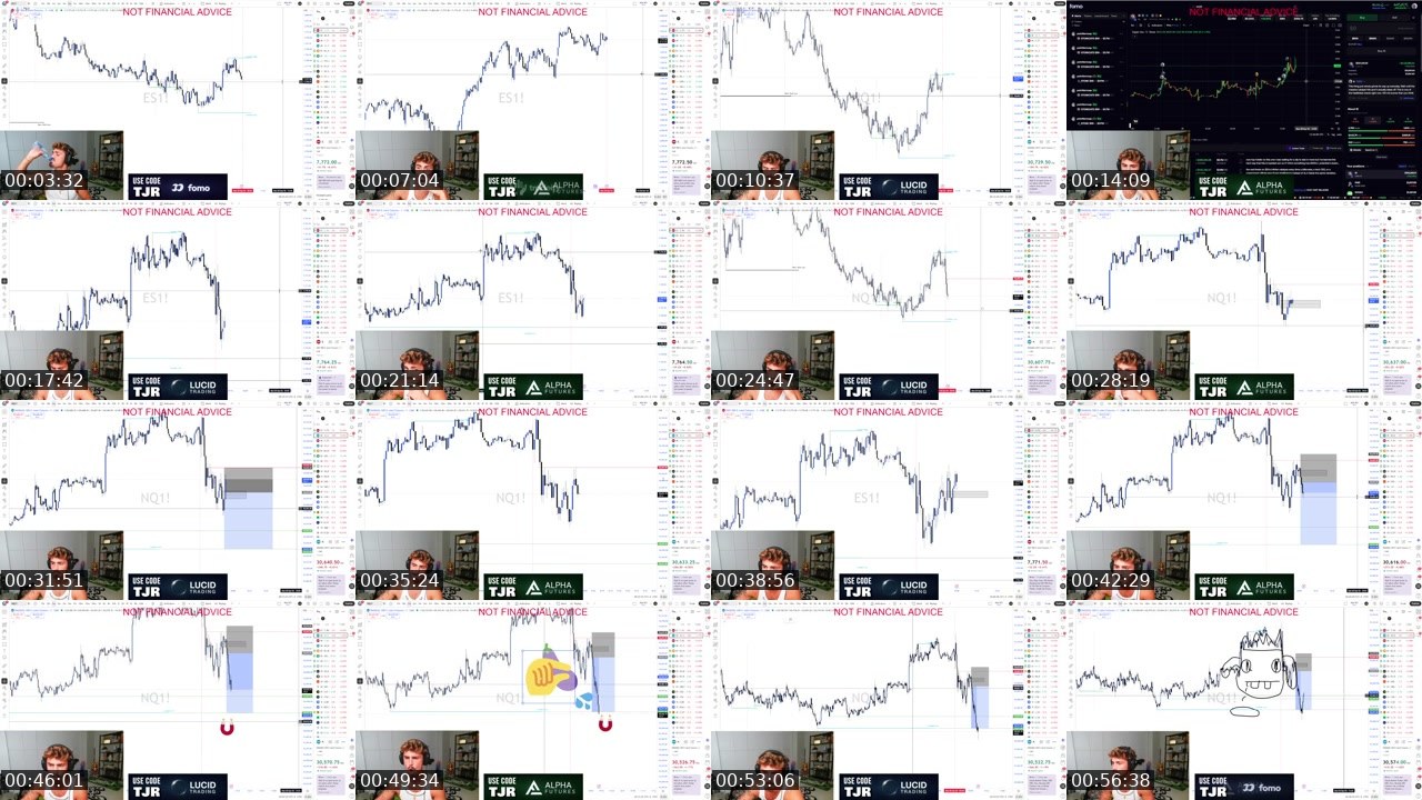 Contact-sheet preview of TJR's Kick recording