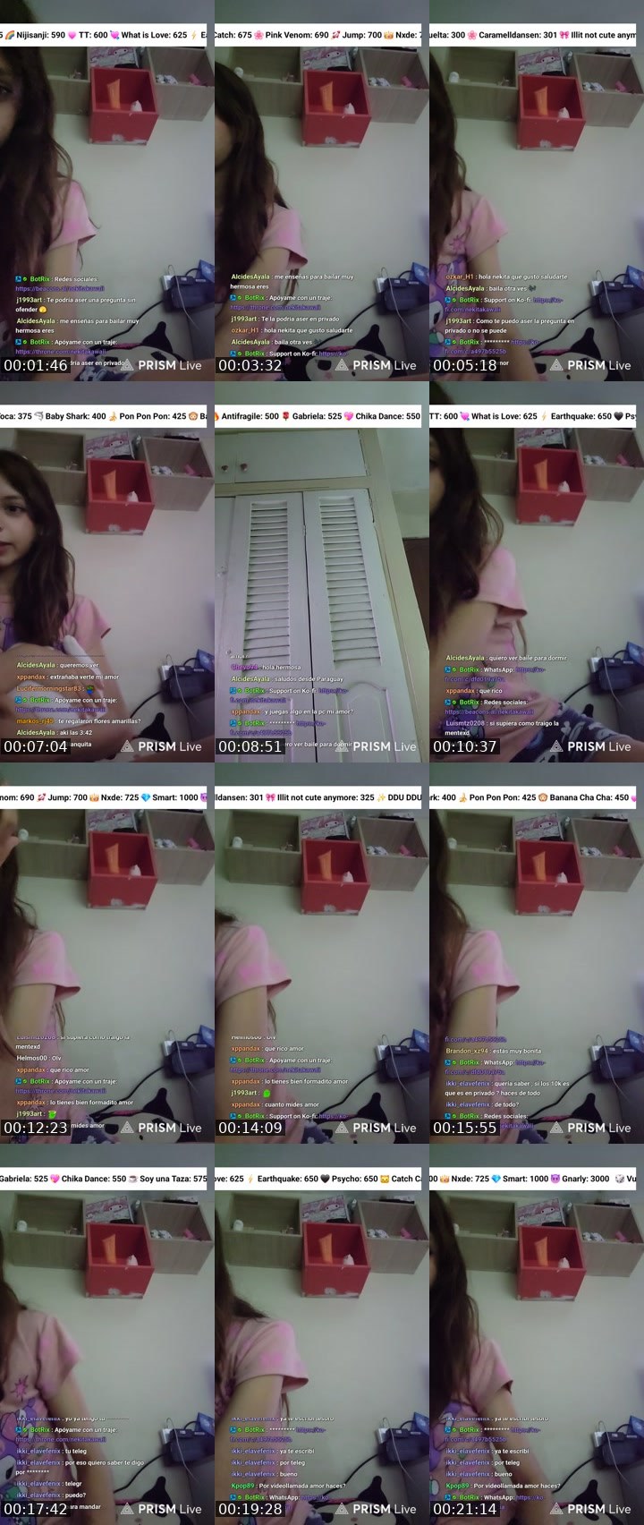 Contact-sheet preview of NekitaKawaii's Kick recording