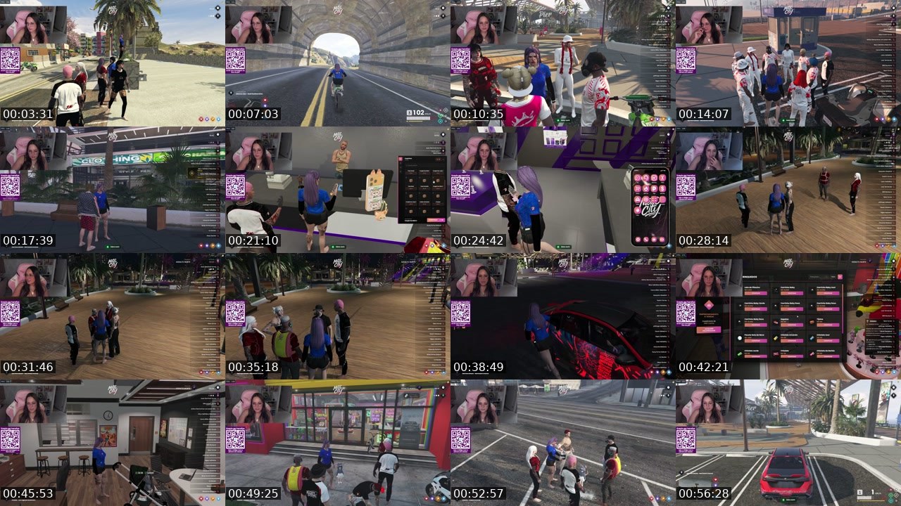 Contact-sheet preview of Narafps's Kick recording