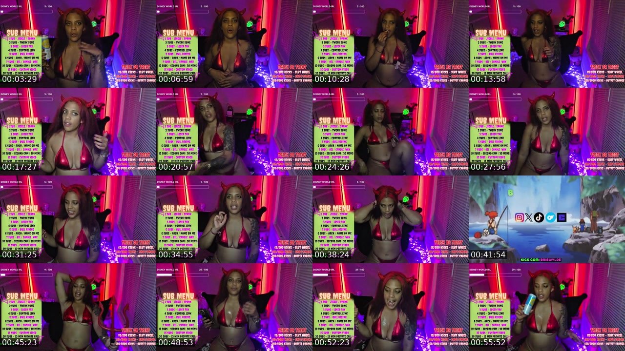 Contact-sheet preview of BrieWylde's Kick recording