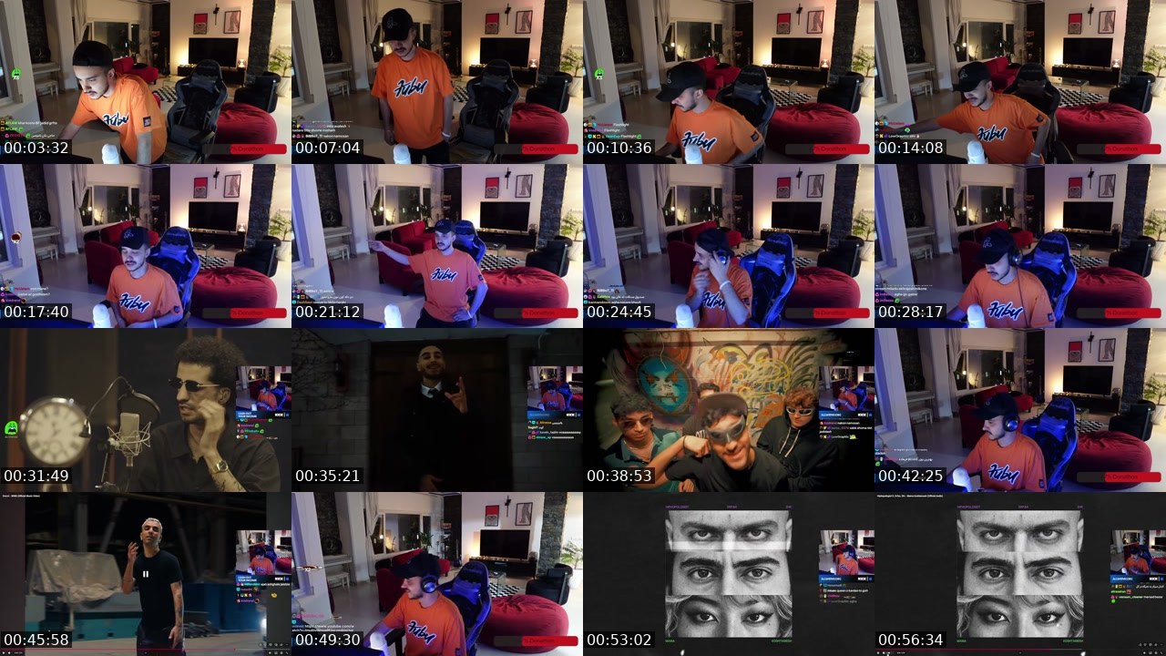 Contact-sheet preview of Erph's Kick recording