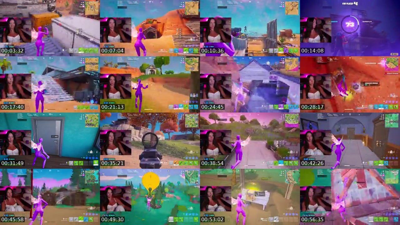 Contact-sheet preview of parispower's Kick recording
