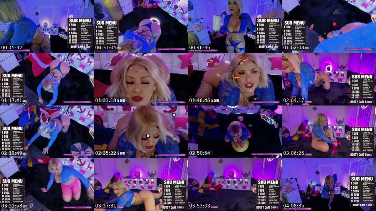 Contact-sheet preview of ladigabster's Kick recording
