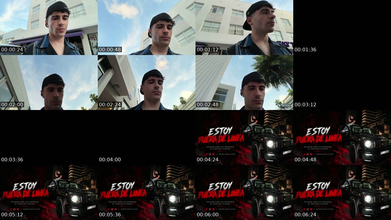 Contact-sheet preview of SergioEleven's Kick recording