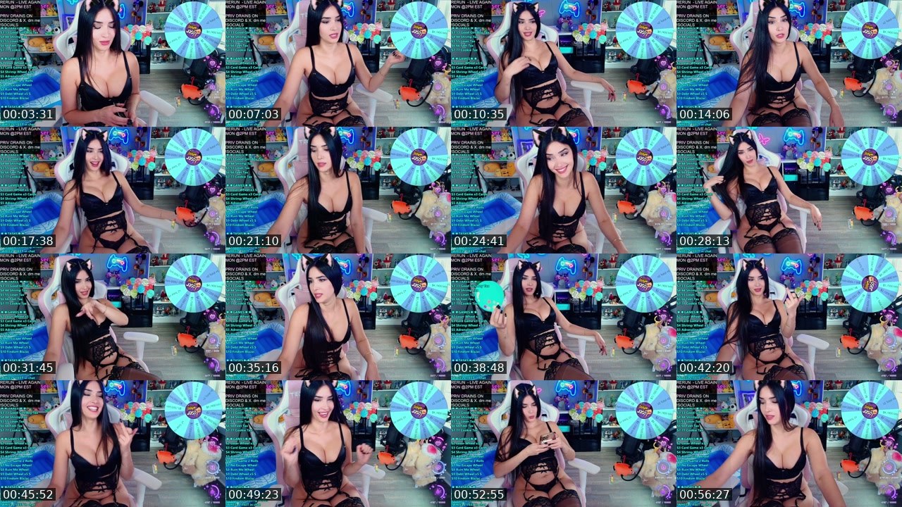 Contact-sheet preview of CinCinBear's Kick recording
