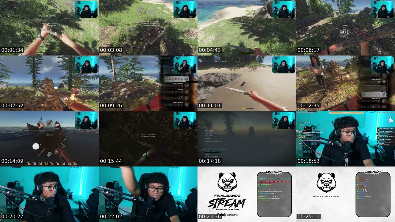 Contact-sheet preview of xKiphu's Kick recording