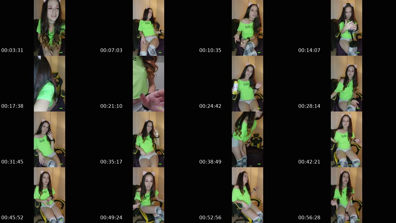 Contact-sheet preview of thehotdoll's Kick recording