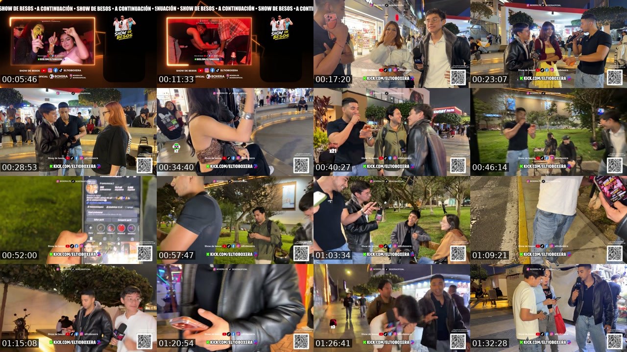 Contact-sheet preview of eltioboxera's Kick recording