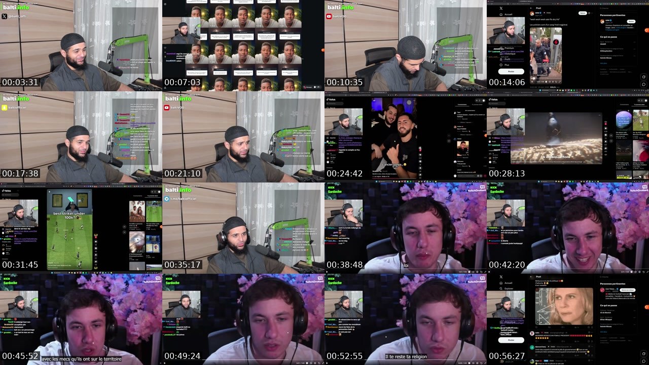 Contact-sheet preview of Balti's Kick recording