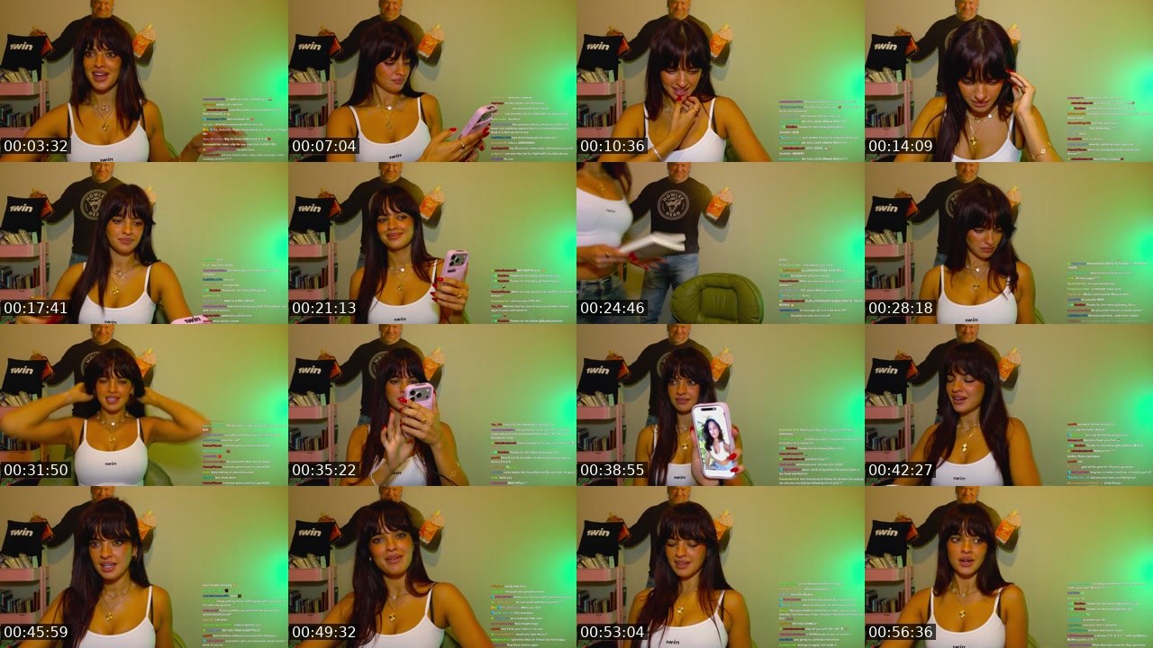 Contact-sheet preview of NinaDrama's Kick recording